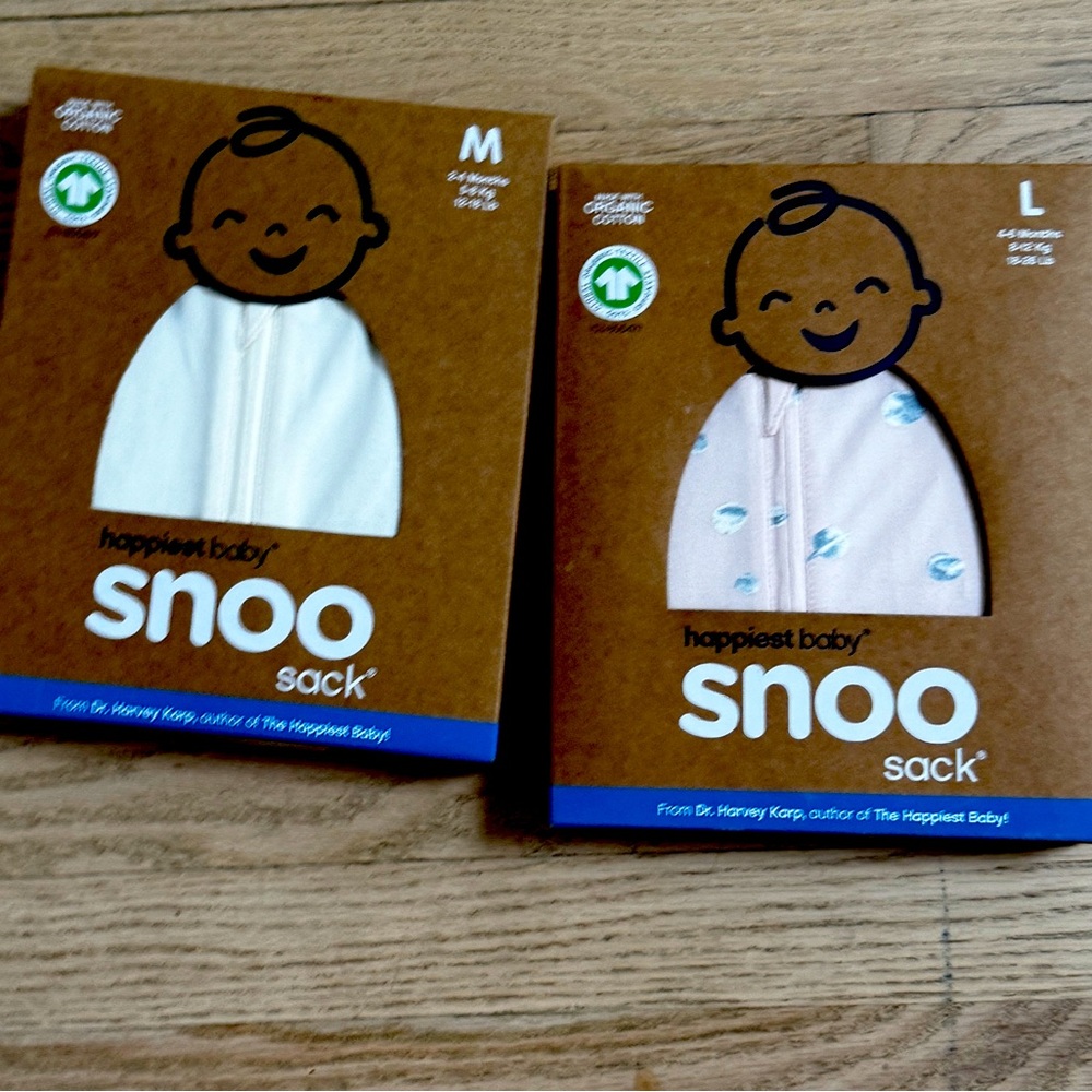 SNOO Sack NWT x 2 M, L